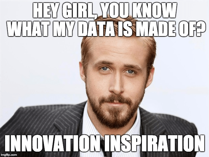 Ryan does his part for data.